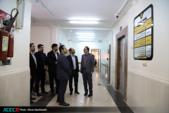 بازدید دکتر مسعود ابراهیمی، سرپرست سازمان تجاری‌سازی فناوری و اشتغال دانش‌بنیان جهاد دانشگاهی از قسمتهای مختلف جهاد