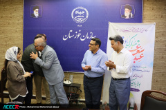 آیین اهدای جوایز برگزیدگان مسابقه نقاشی ویژه سالروز آزادسازی خرمشهر و روز مقاومت دزفول و همچنین مسابقه کتابخوانی وصیت‌نامه سیاسی – الهی امام خمینی (ره)