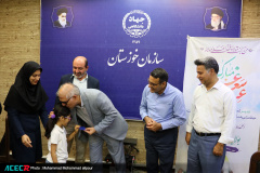 آیین اهدای جوایز برگزیدگان مسابقه نقاشی ویژه سالروز آزادسازی خرمشهر و روز مقاومت دزفول و همچنین مسابقه کتابخوانی وصیت‌نامه سیاسی – الهی امام خمینی (ره)