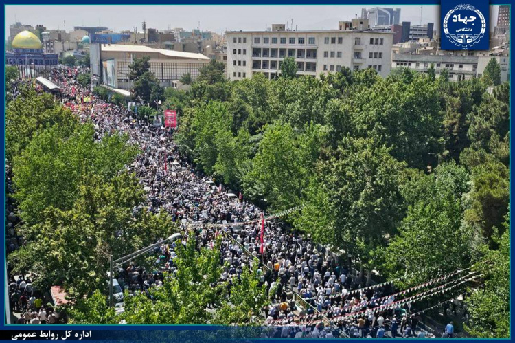 قدردانی جهادگران‌ جهاددانشگاهی برای پیروزی تاریخی ملت ایران و ۱۲ روز مقاومت ملی